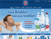 Tablet Screenshot of brohler.de